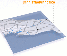 3d view of San Pietro Vernotico