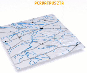 3d view of Pervátpuszta