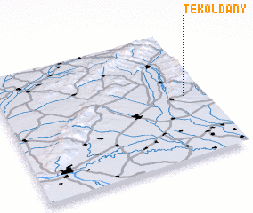 3d view of Tekolďany