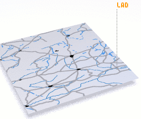 3d view of Ląd