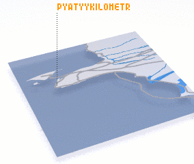 3d view of Pyatyy Kilometr