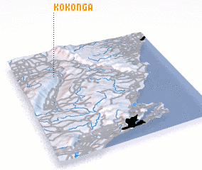 3d view of Kokonga