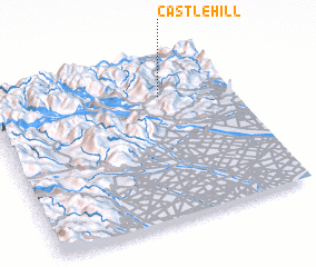 3d view of Castle Hill