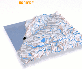 3d view of Kaniere