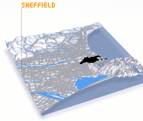 3d view of Sheffield