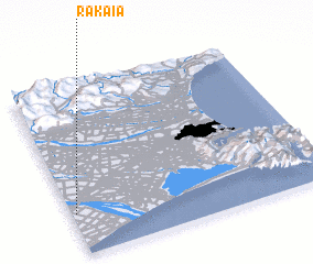 3d view of Rakaia