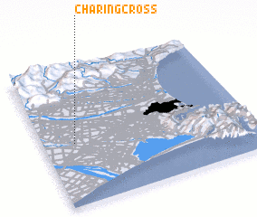 3d view of Charing Cross