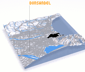 3d view of Dunsandel