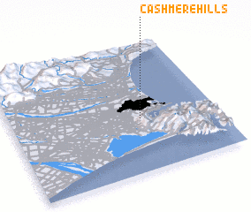 3d view of Cashmere Hills
