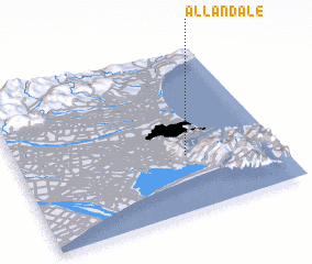 3d view of Allandale