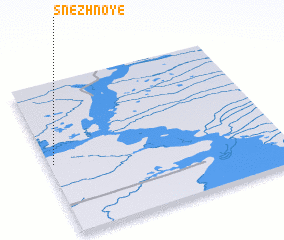 3d view of Snezhnoye