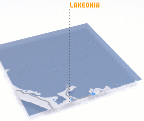 3d view of Lake Ohia