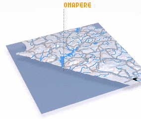 3d view of Omapere