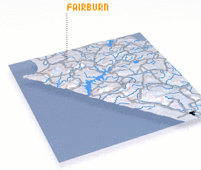 3d view of Fairburn