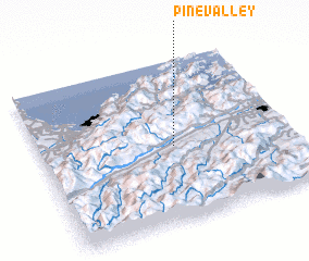 3d view of Pine Valley