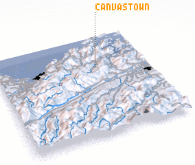 3d view of Canvastown
