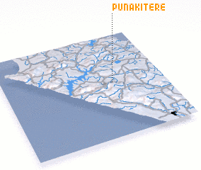 3d view of Punakitere