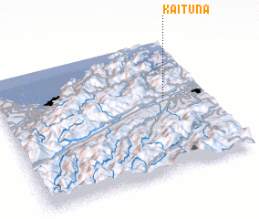 3d view of Kaituna