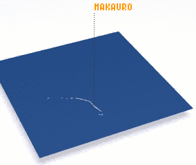 3d view of Makauro