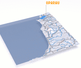 3d view of Oparau