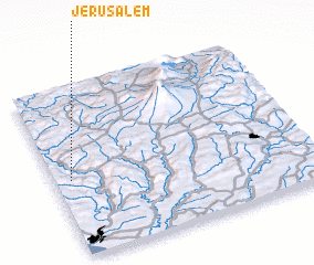 3d view of Jerusalem