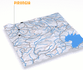 3d view of Pirongia