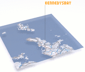 3d view of Kennedys Bay