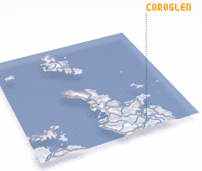 3d view of Coroglen