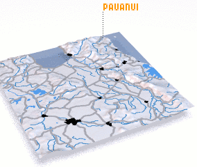 3d view of Pauanui