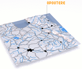 3d view of Opoutere