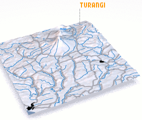 3d view of Turangi