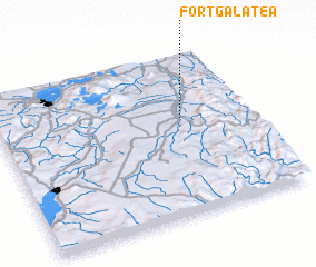 3d view of Fort Galatea