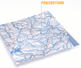 3d view of Frasertown