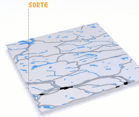 3d view of Sorte