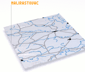 3d view of Mali Rastovac