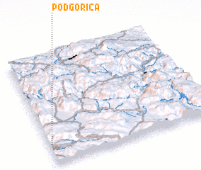 3d view of Podgorica