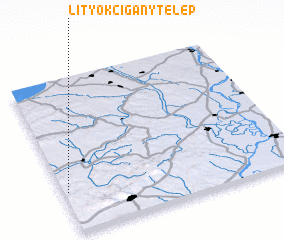 3d view of Lityók-cigánytelep