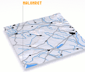 3d view of Malomrét