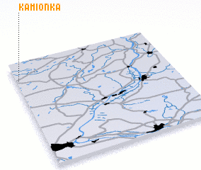 3d view of Kamionka