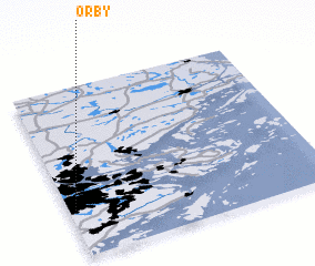 3d view of Örby