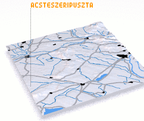 3d view of Ácsteszéripuszta