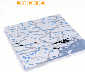 3d view of Västergensjö