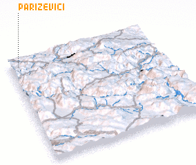 3d view of Pariževići