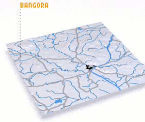 3d view of Bangora