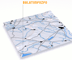 3d view of Balatonfůzfő