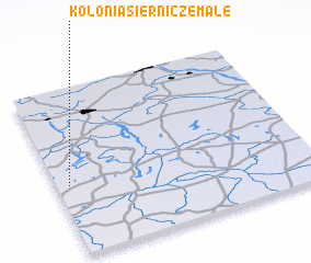 3d view of Kolonia Siernicze Małe