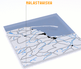 3d view of Mała Stawiska