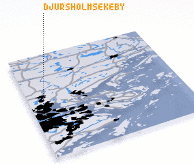 3d view of Djursholms Ekeby