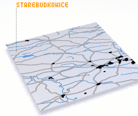 3d view of Stare Budkowice