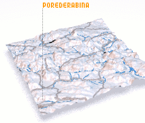 3d view of Poređe Rabina